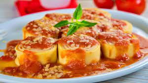 Rondelli ao Molho de Tomate