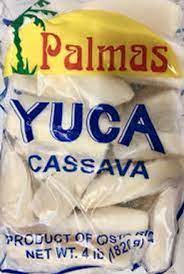 Cassava/Yuca frozen - 4Kg - Palmas