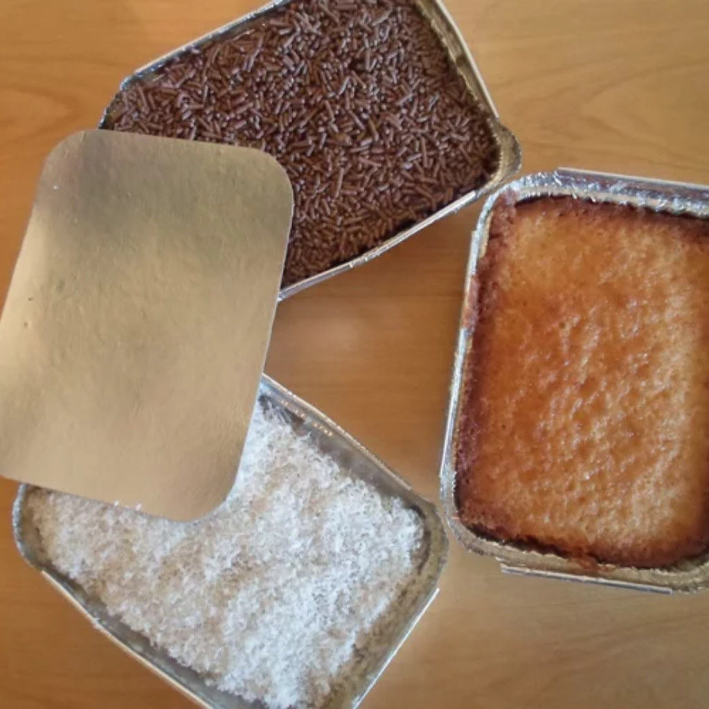 Bolo 3 Leches na Marmita