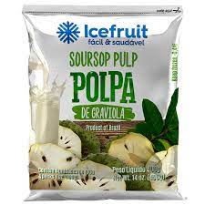 Polpa Fruta Graviola 4x100g