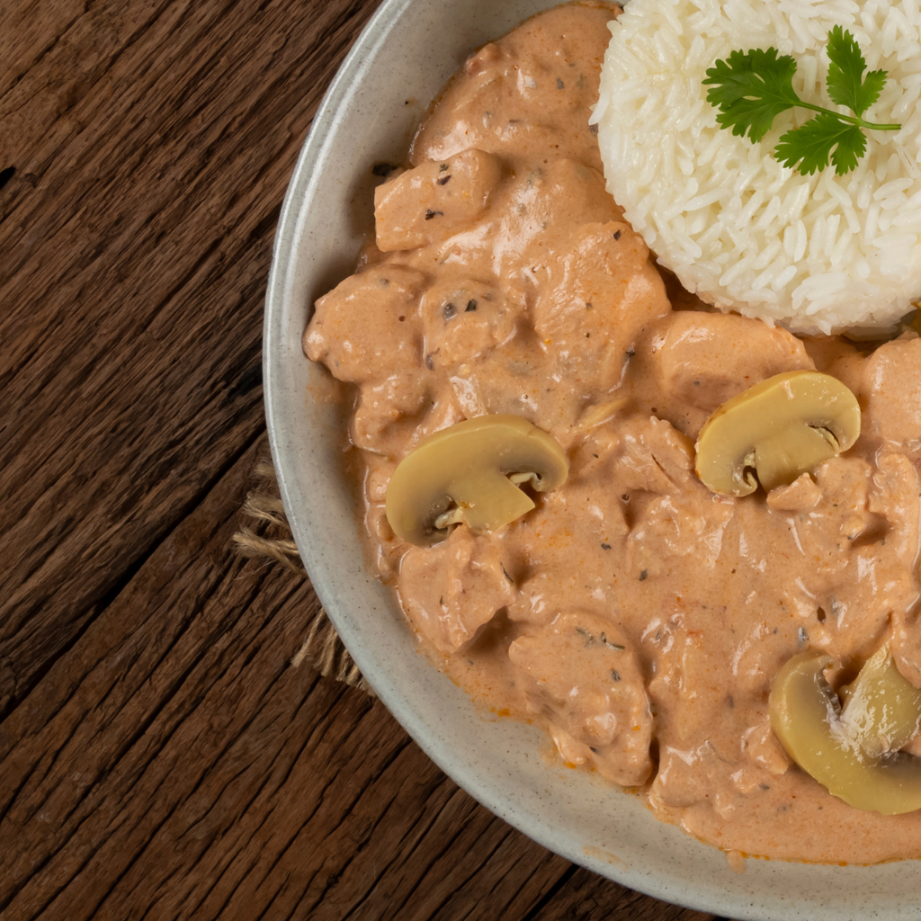 Estrogonofe de Frango