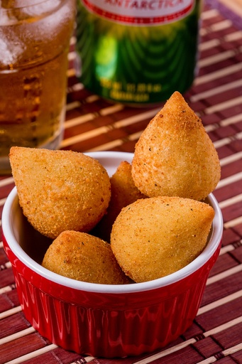 Mini Coxinha - Ja Frita e Congelada (25pcs)